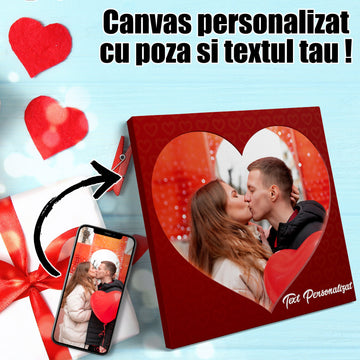 TABLOU CANVAS PERSONALIZAT CUPLU 4